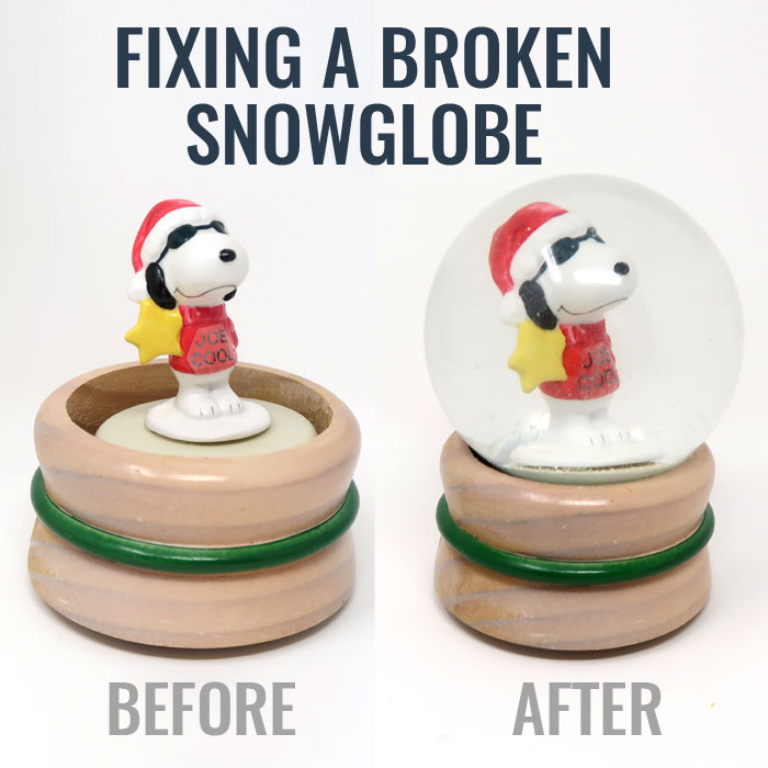 Fixing a Broken Snow Globe 